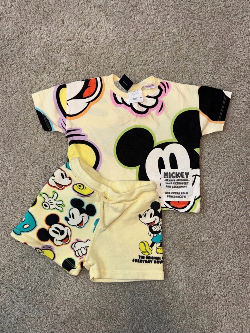 ZARA Mickey Mouse Set